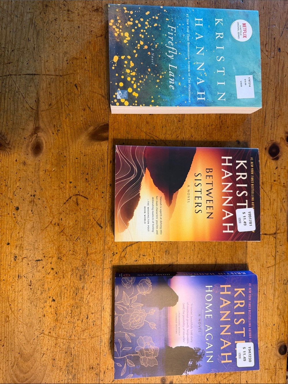 Paperback Kristin Hannah Set of 3
